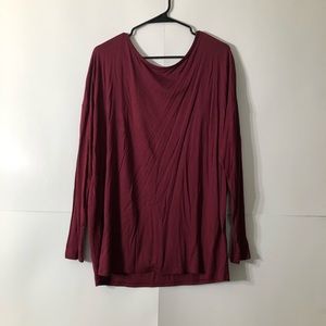 3/$20 Old Navy Long Sleeve burgundy top XL